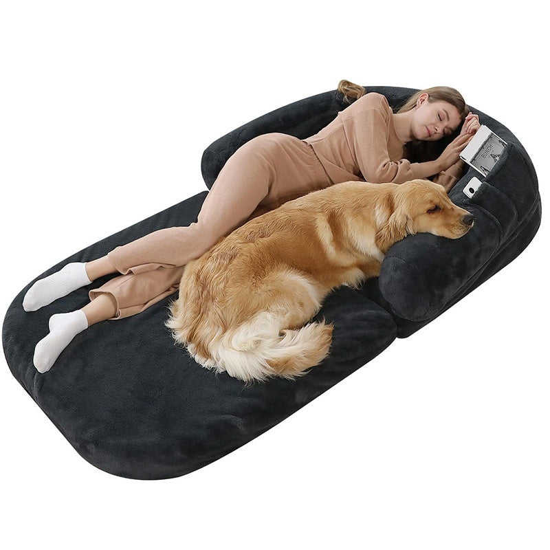 Human Pet Sofa Removable And Washable Detachable Doghouse Cathouse Dog Bed